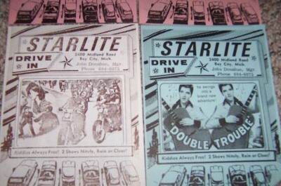 Starlite Drive-In Theatre - STARLITE FLYER